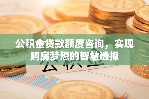 如东公积金贷款额度咨询，实现购房梦想的智慧选择