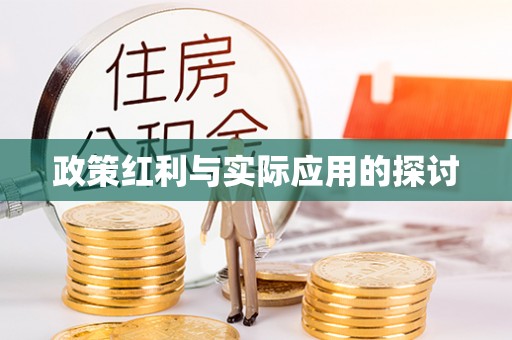 如东政策红利与实际应用的探讨