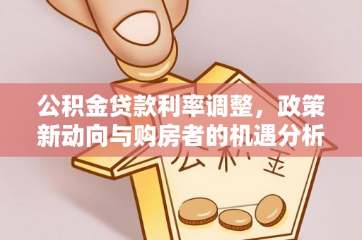 如东公积金贷款利率调整，政策新动向与购房者的机遇分析